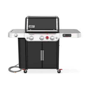 Weber Genesis SE-EPX-335 Smart 3-Burner BBQ in Black with Side Burner & Sear Zone