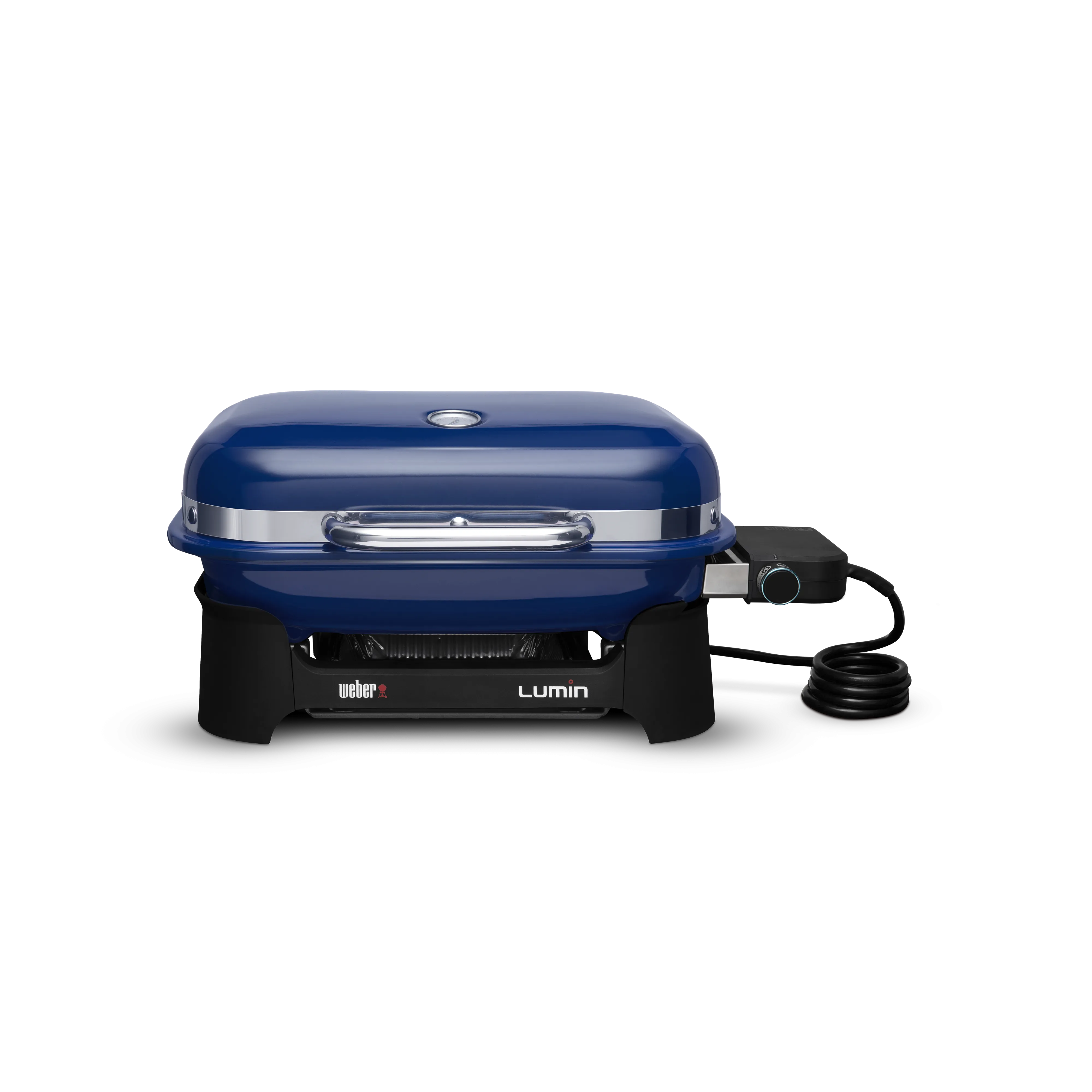 Weber - Lumin Compact Electric Grill - Deep Ocean Blue