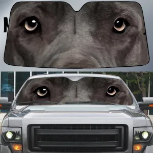 Weimaraner's Eyes Beautiful Dog Eyes Car Sun Shade Cover Auto Windshield