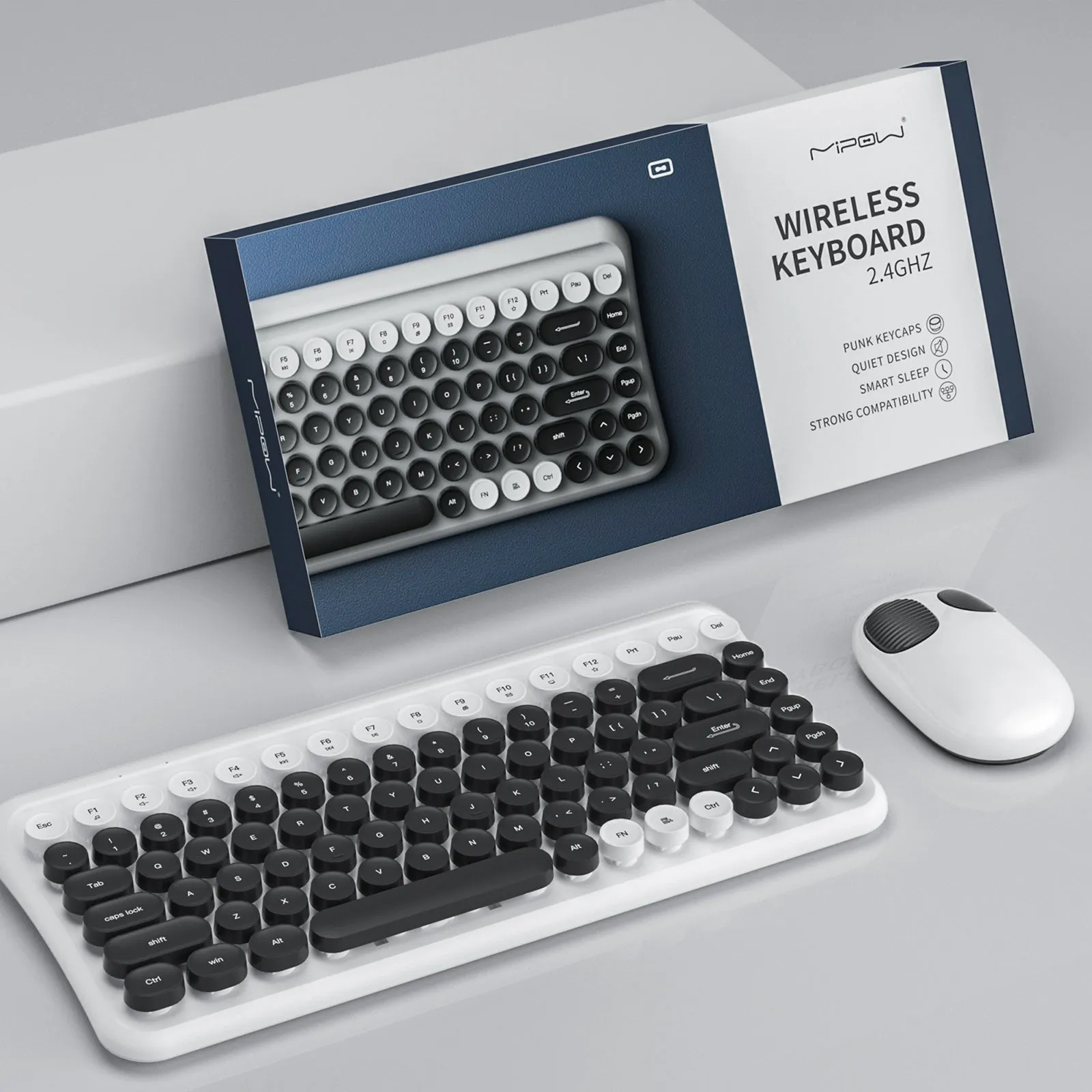 Wireless Keyboard & Mouse Combo